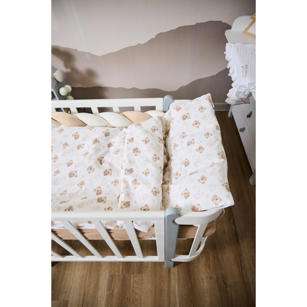 Twins Comfort Soft - змінна постіль з фланелі 3 елементи • Teddy Bears