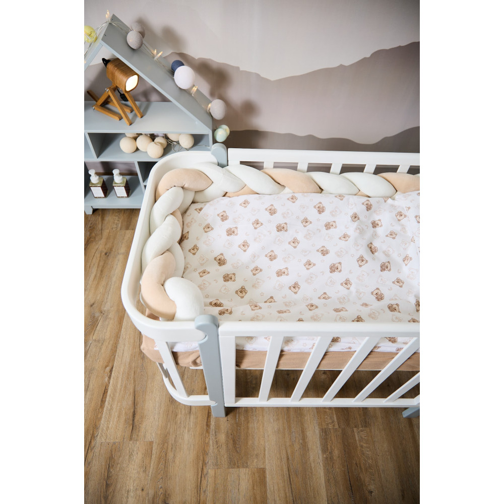 Twins Comfort Soft - змінна постіль з фланелі 3 елементи • Teddy Bears