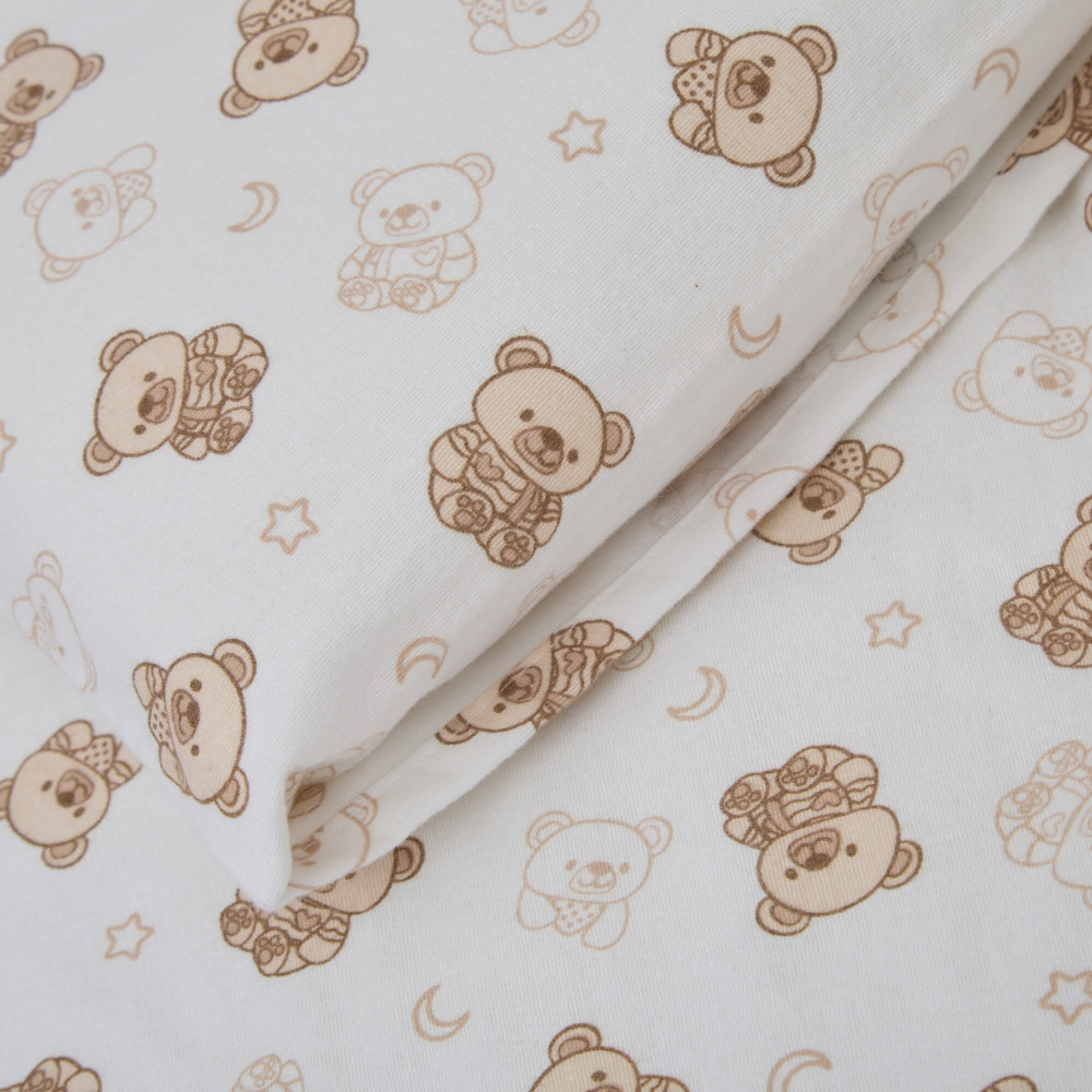 Twins Comfort Soft - змінна постіль з фланелі 3 елементи • Teddy Bears