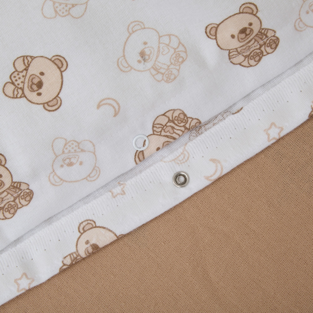 Twins Comfort Soft - змінна постіль з фланелі 3 елементи • Teddy Bears