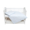 Twins Comfort Soft - змінна постіль з фланелі 3 елементи • Starlet blue
