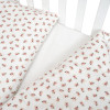 Twins Comfort Soft - змінна постіль з фланелі 3 елементи • Flower
