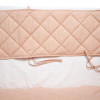 Twins Premium - стеганый бампер 360 см • Beige new