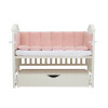 Twins Velour - бампер в кроватку 360 см • Powder Twins Velour - бампер в кроватку 360 см • Powder