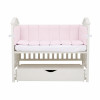 Twins Velour - бампер в кроватку 360 см • Pink Twins Velour - бампер в кроватку 360 см • Pink