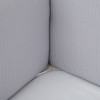 Twins Cotton - бампер в кроватку 240 см • Grey