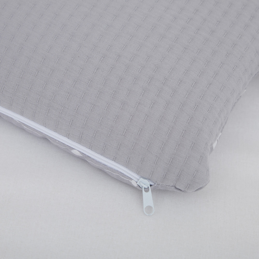 Twins Cotton - бампер в кроватку 240 см • Grey