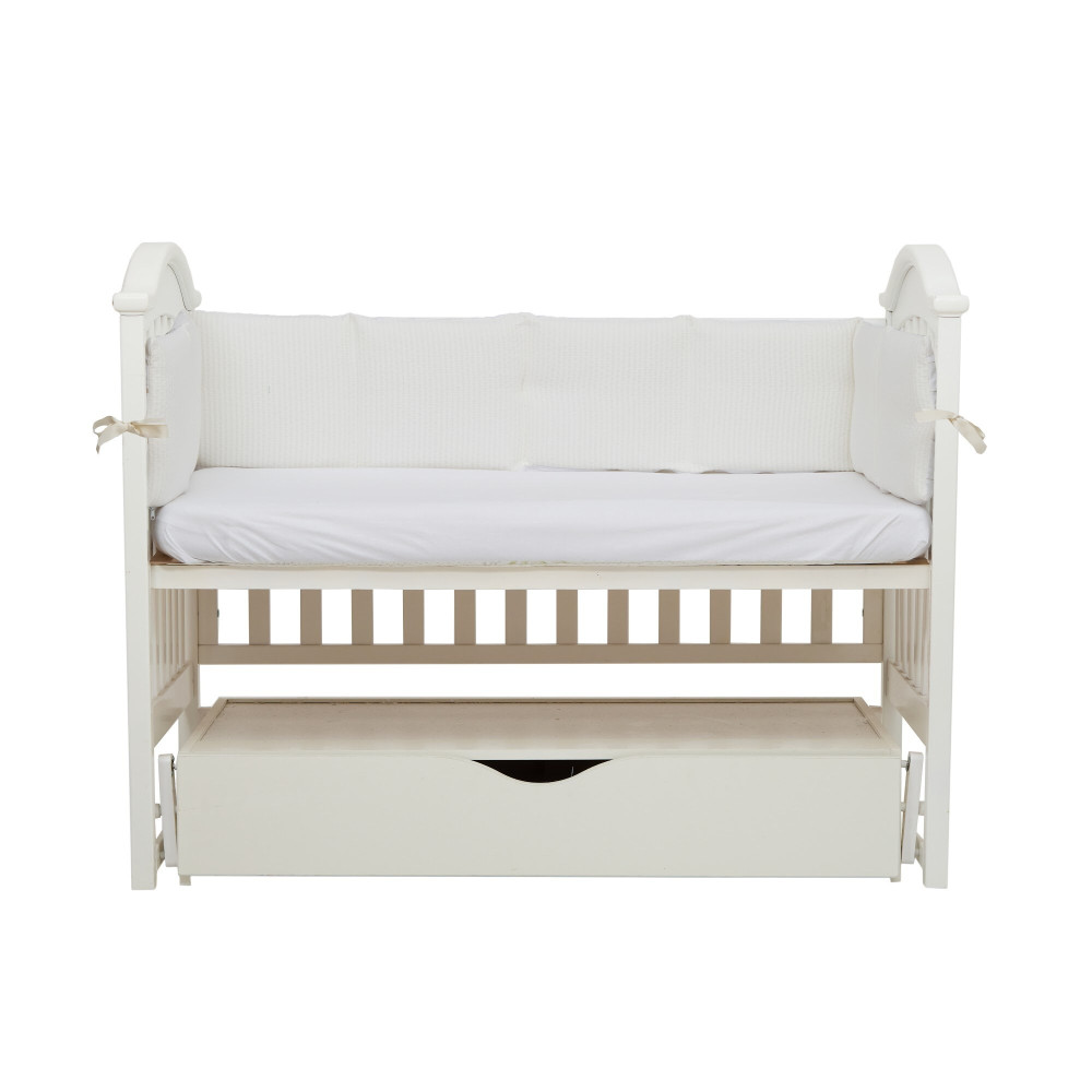 Twins Cotton - бампер в кроватку 240 см • Ecru