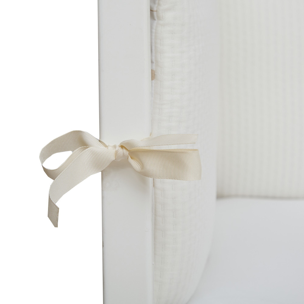 Twins Cotton - бампер в кроватку 240 см • Ecru