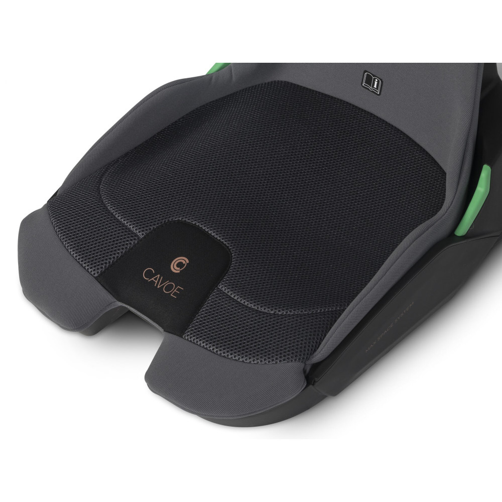 Cavoe Grand Prix Pro - автокрісло i-Size з ISOFIX (100-150 см) • Iron