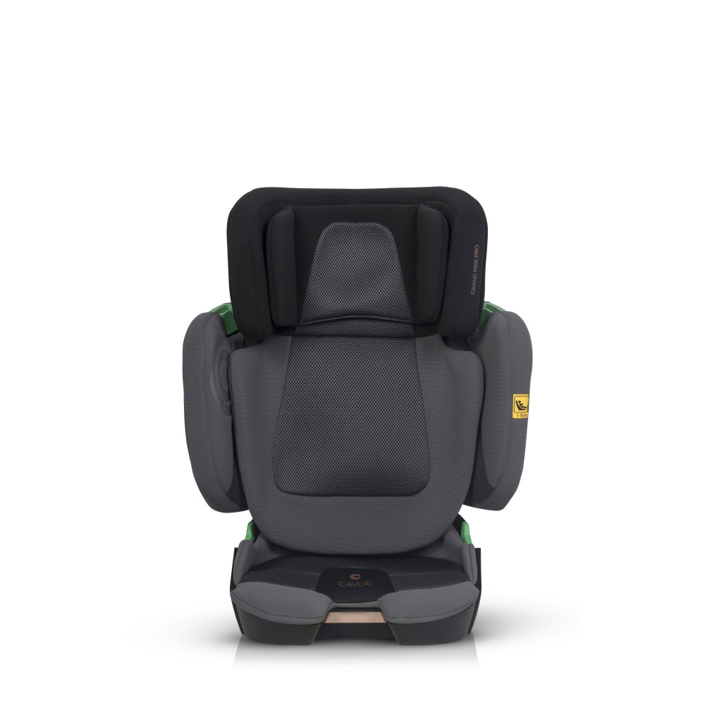 Cavoe Grand Prix Pro - автокрісло i-Size з ISOFIX (100-150 см) • Iron