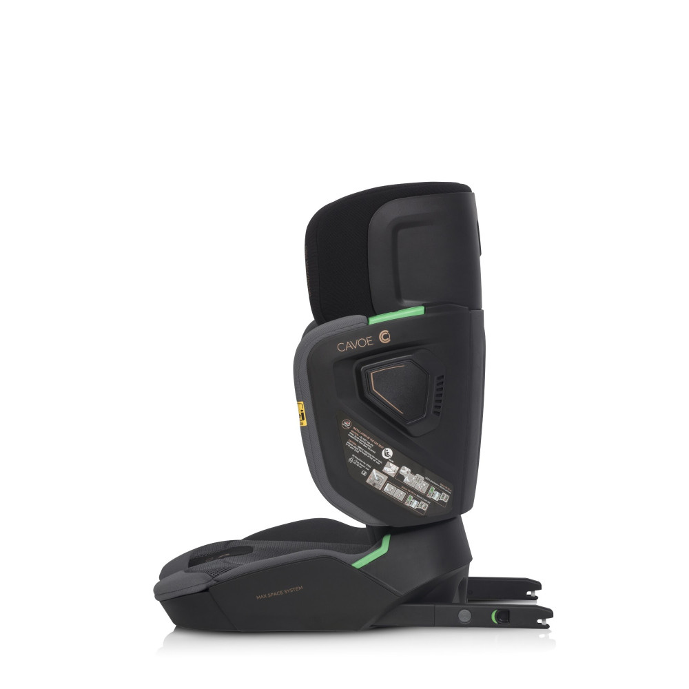 Cavoe Grand Prix Pro - автокрісло i-Size з ISOFIX (100-150 см) • Iron