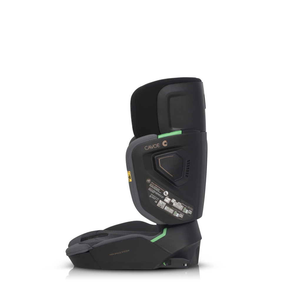 Cavoe Grand Prix Pro - автокрісло i-Size з ISOFIX (100-150 см) • Iron