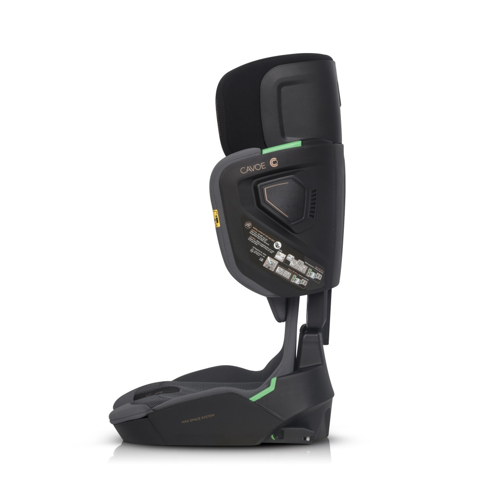 Cavoe Grand Prix Pro - автокрісло i-Size з ISOFIX (100-150 см) • Iron