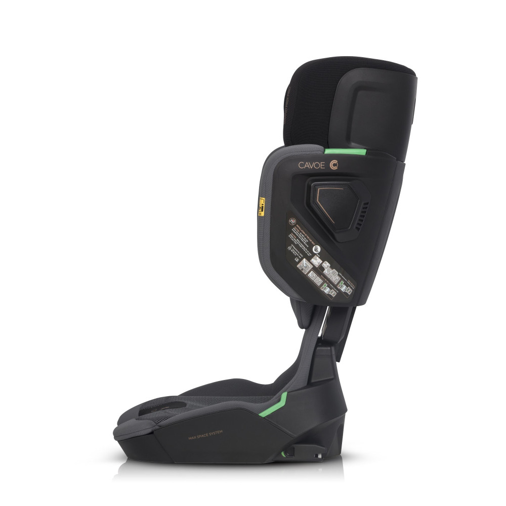 Cavoe Grand Prix Pro - автокрісло i-Size з ISOFIX (100-150 см) • Iron
