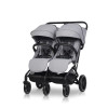 EasyGo Echo 2024 - прогулянкова коляска для двійні • Grey