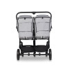 EasyGo Echo 2024 - прогулянкова коляска для двійні • Grey