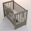 Дубок Lux - детская кроватка с ящиком 120×60 см • Капучино