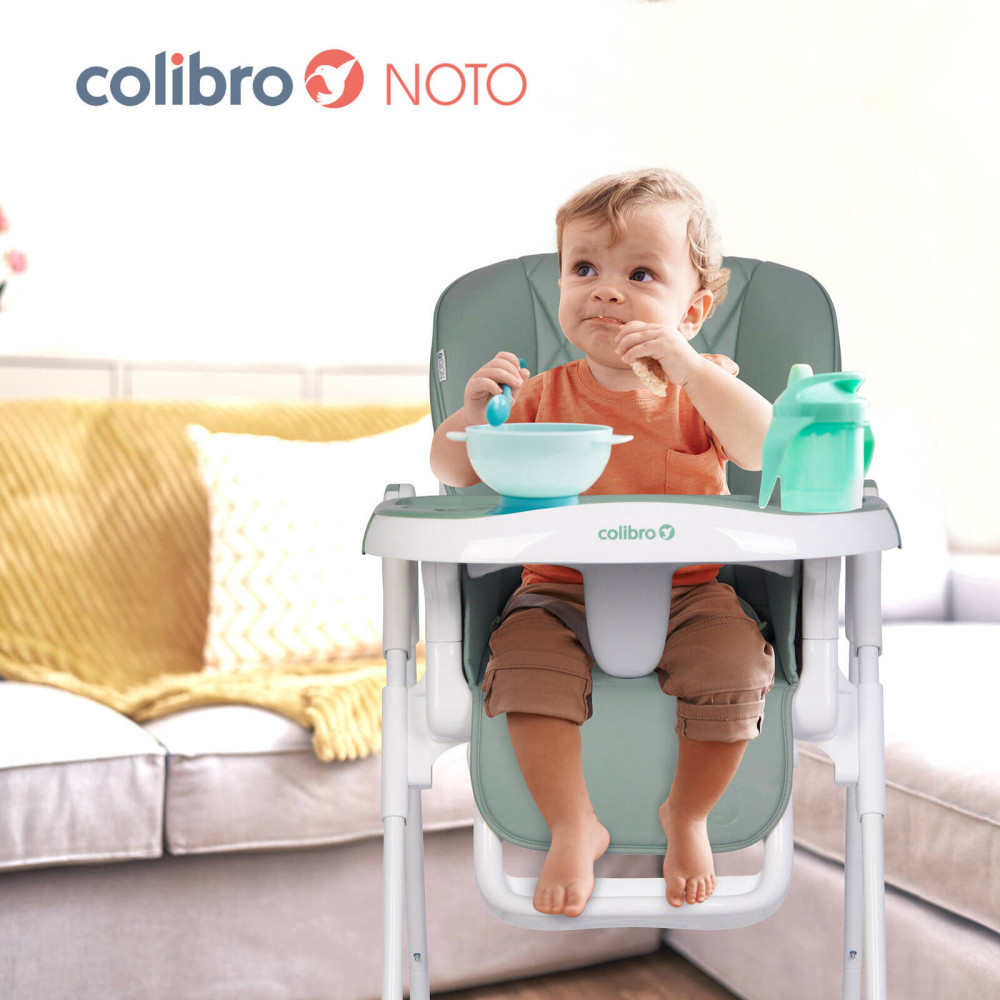 Colibro Noto - стільчик для годування 2в1 • Agava