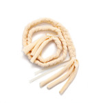 Twins Air Braid - декоративна косичка з велюру для балдахіна • Ecru