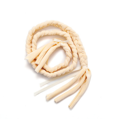 Twins Air Braid - декоративна косичка з велюру для балдахіна • Ecru