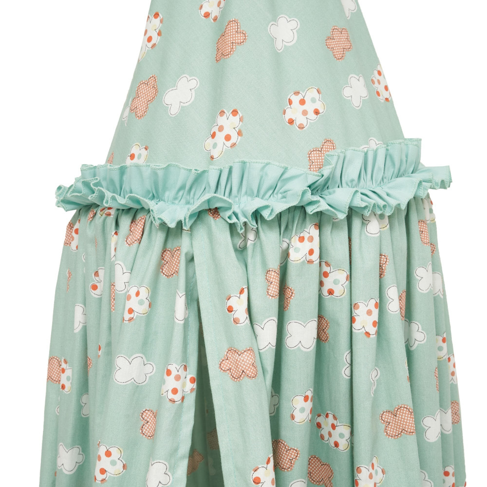 Twins Cozy Dream - балдахін-шатро з попліну • Mint Cloud