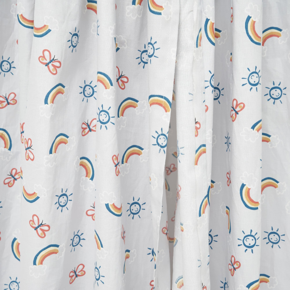 Twins Cozy Dream - балдахін-шатро з попліну • Grey Rainbow
