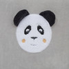 Twins Panda - бампер для кроватки 240 см • Grey