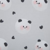 Twins Panda - бампер для кроватки 240 см • Grey