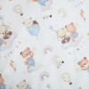 Twins Satin Limited - змінна постільна білизна для ліжечка, 4 елементи • Bear & Fox