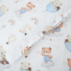 Twins Satin Limited - змінна постільна білизна для ліжечка, 4 елементи • Bear & Fox