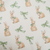Twins Satin Limited - змінна постільна білизна для ліжечка, 4 елементи • Rabbit