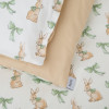 Twins Satin Limited - змінна постільна білизна для ліжечка, 4 елементи • Rabbit