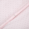Twins Satin Limited - змінна постільна білизна для ліжечка, 4 елементи • Little dot рожевий