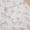 Twins Satin Limited - змінна постільна білизна для ліжечка, 4 елементи • Bunny