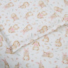 Twins Satin Limited - змінна постільна білизна для ліжечка, 4 елементи • Bunny