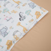 Twins Satin Limited - змінна постільна білизна для ліжечка, 4 елементи • Safari