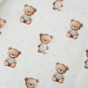 Twins Satin Limited - змінна постільна білизна для ліжечка, 4 елементи • Nighty Bears