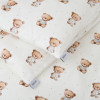 Twins Satin Limited - змінна постільна білизна для ліжечка, 4 елементи • Nighty Bears