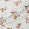 Twins Satin Limited - змінна постільна білизна для ліжечка, 4 елементи • Nighty Bears