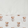Twins Satin Limited - змінна постільна білизна для ліжечка, 4 елементи • Nighty Bears