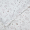 Twins Satin Limited - змінна постільна білизна для ліжечка, 4 елементи • Grey Bunny