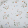 Twins Satin Limited - змінна постільна білизна для ліжечка, 4 елементи • Goslings