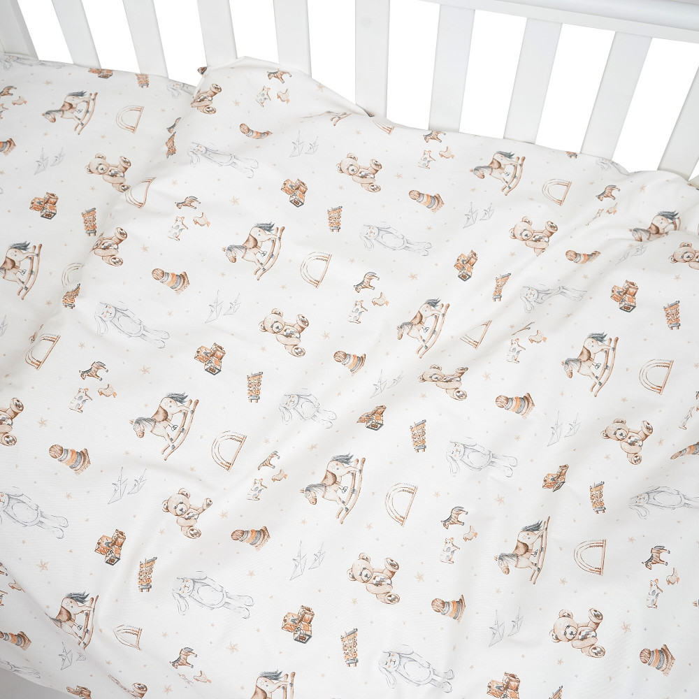 Twins Satin Limited - змінна постільна білизна для ліжечка, 4 елементи • Toys