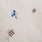 Twins Honey Garden - змінна постільна білизна для ліжечка, 3 елементи • Beige Twins Honey Garden - змінна постільна білизна для ліжечка, 3 елементи • Beige