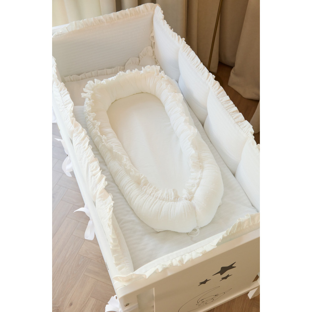 Twins Estelle Cocoon - кокон-позиціонер для новонароджених • White