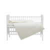 Twins Muslin Print - змінна постіль у ліжечко, 4 елементи • Горошки