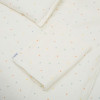 Twins Muslin Print - змінна постіль у ліжечко, 4 елементи • Горошки