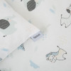 Twins Comfort line - змінна постіль у ліжечко, 3 елементи • Сафарі