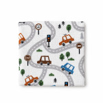 Twins Двошаровий муслін - пелюшка 130×100 см • Taxi